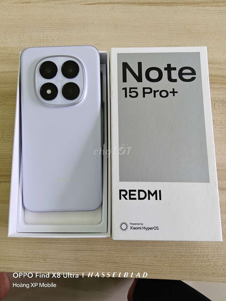 Xiaomi Redmi Note 15 Pro+ 256GB Xám. Mua bán Điện thoại tại Thành phố Sóc Trăng Sóc Trăng được đăng bởi Hoàng XP hình 1