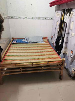 Giường tre. Mua bán Giường, chăn ga gối nệm tại Huyện Củ Chi Tp Hồ Chí Minh được đăng bởi Lê Hoàng Thanh Thảo