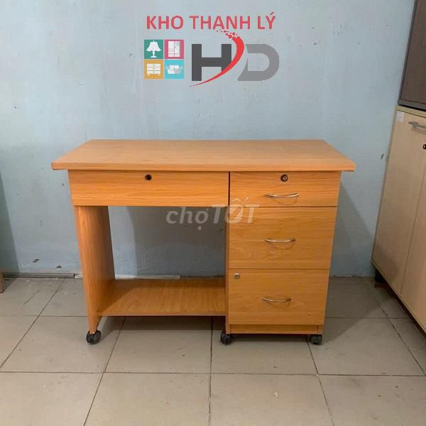 Thanh lý 5 bàn làm việc 1m ::: bàn 3 hộc tủ