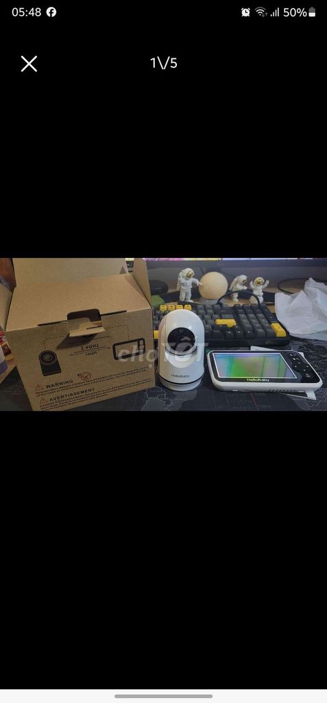 Camera HelloBaby HB6351 5 inch Trắng. Mua bán Máy ảnh, Máy quay tại Quận Cẩm Lệ Đà Nẵng được đăng bởi Thuận hình 1