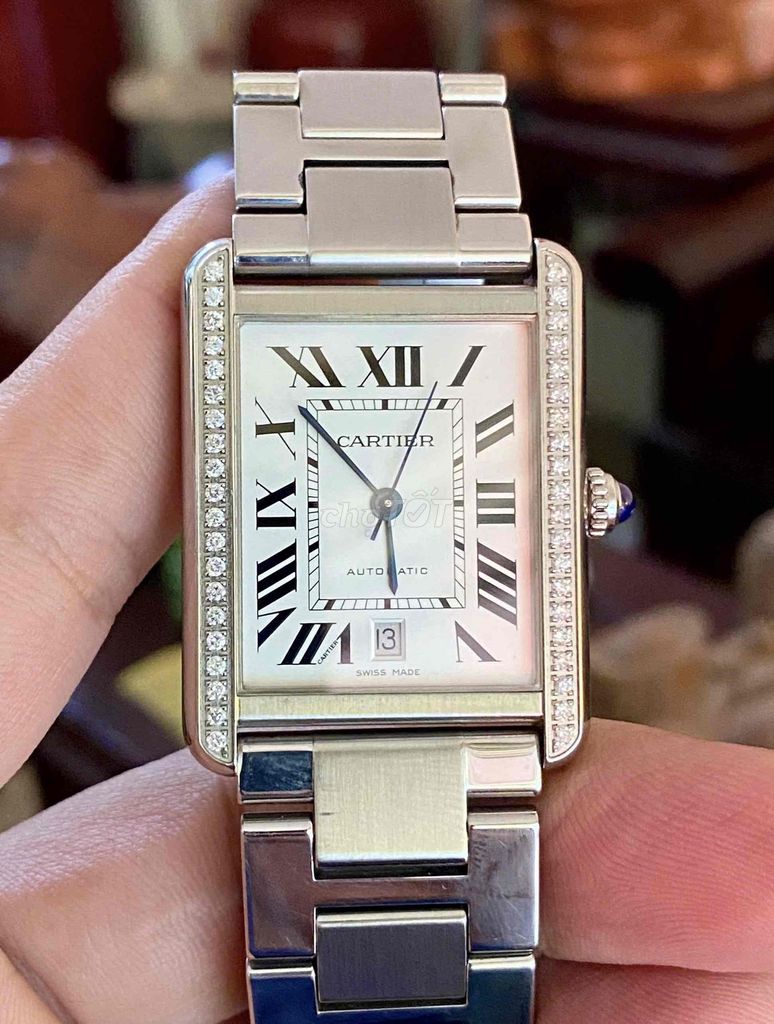 Cartier Tank Solo XL Automatic size 31x41mm. Mua bán Đồng hồ tại Quận Hoàng Mai Hà Nội được đăng bởi Anh Tuấn hình 1