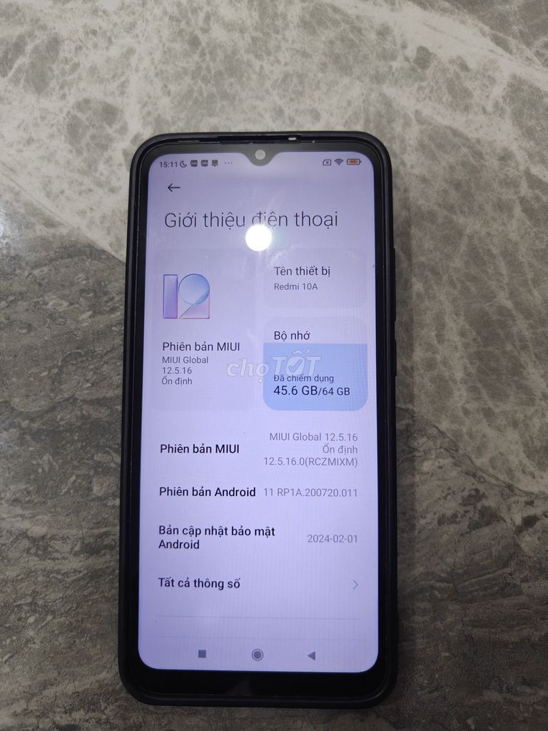 Cần bán Xiaomi Redmi 10A 64GB Đen. Mua bán Điện thoại tại Quận Hoàn Kiếm Hà Nội được đăng bởi Tạ Minh Hoàng hình 1