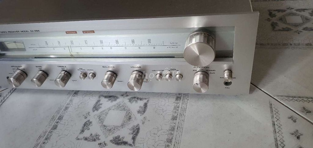 Amply Pioneer SX-555 Bạc Nhật Bản 100V. Mua bán Tivi, Âm thanh tại Quận Liên Chiểu Đà Nẵng được đăng bởi CHUyÊN HÀNG  NHẬT BÃI CÁC lOẠI  hình 1