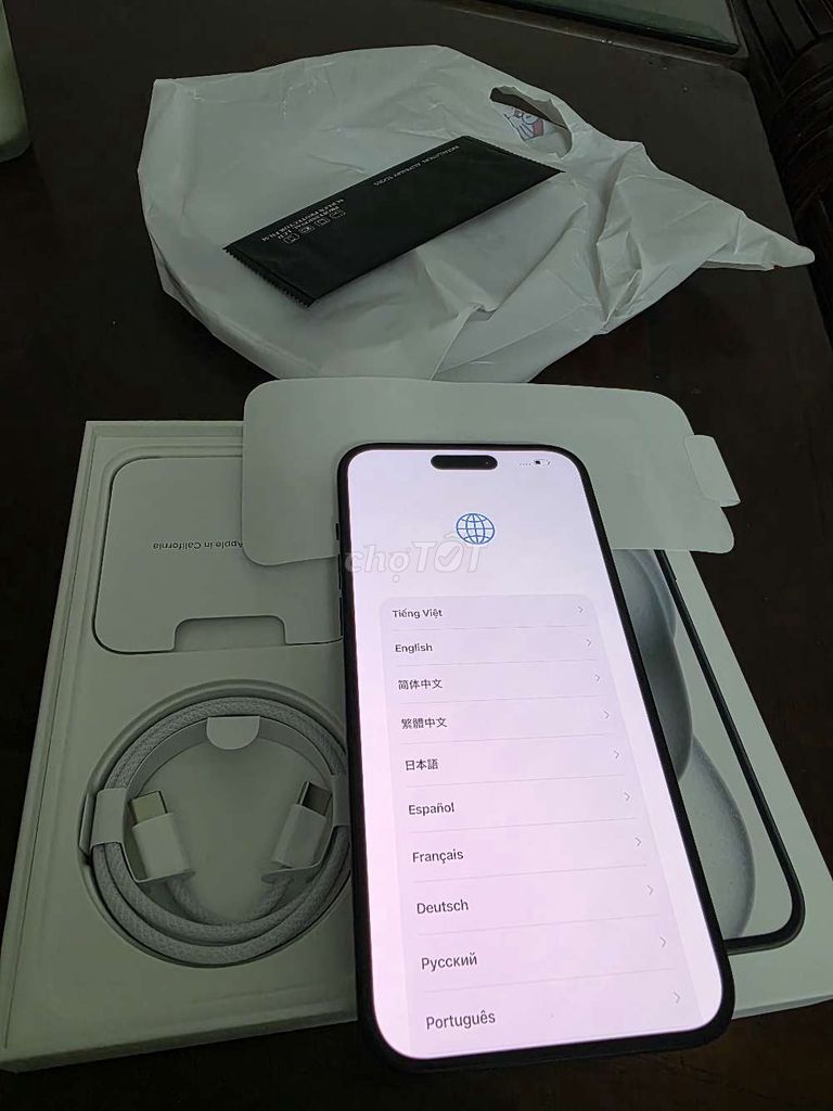 Apple iPhone 15 Plus 128GB Đen Mới. Mua bán Điện thoại tại Quận Sơn Trà Đà Nẵng được đăng bởi Long hình 1