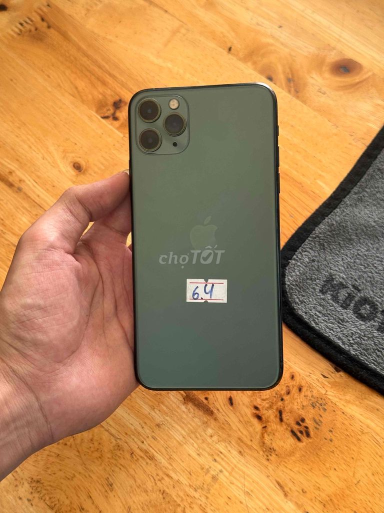 iPhone 11 Pro Max 64GB  Zin đẹp 98% Bao xài. Mua bán Điện thoại tại Thị xã Tân Uyên Bình Dương được đăng bởi Bar wind hình 1