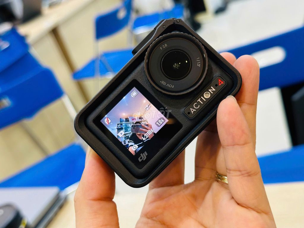 Máy quay DJI Action 4 4K120FPS Đen. Mua bán Máy ảnh, Máy quay tại Quận Đống Đa Hà Nội được đăng bởi Thế Hoàng hình 1