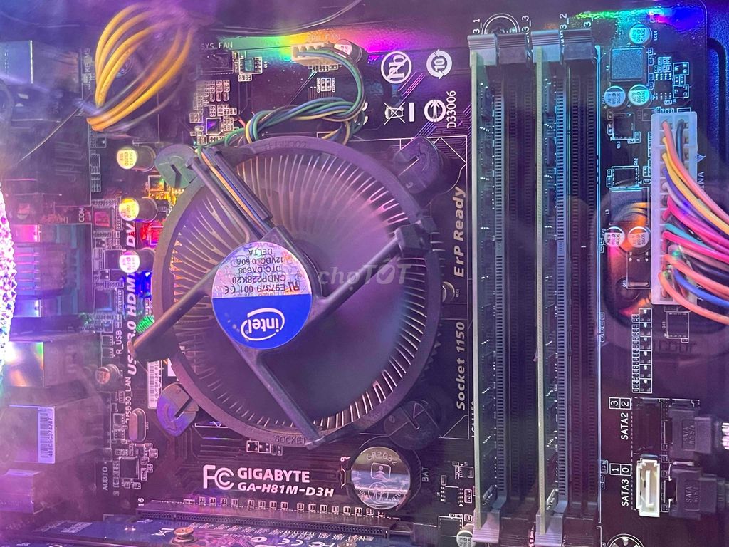 Mainboard Gigabyte GA-H81M-D3H i5-4570 8GB DDR3. Mua bán Linh kiện (RAM, Card...) tại Thành phố Bà Rịa Bà Rịa - Vũng Tàu được đăng bởi Nhân hình 1