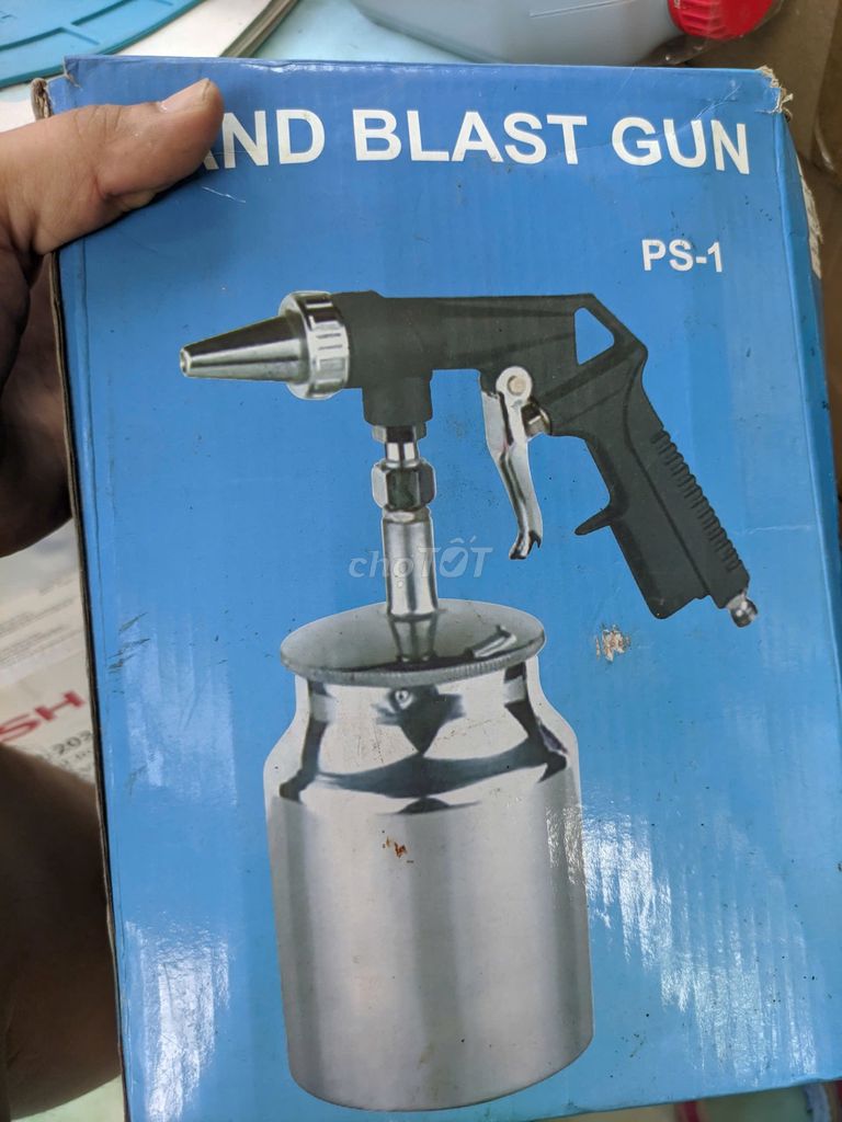 Bình bắn cát PS-1 Đen, Bạc Mới. Mua bán Đồ chuyên dụng, Giống nuôi trồng tại Huyện Bến Lức Long An được đăng bởi Phan Tấn hình 1