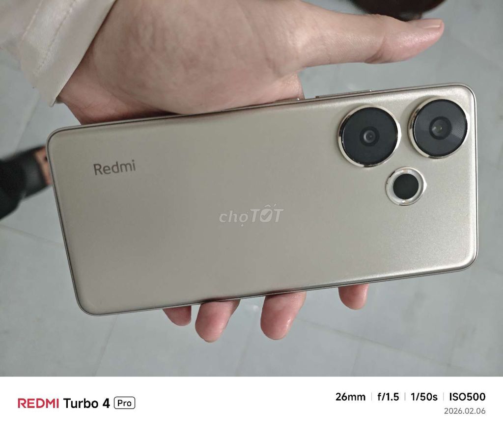 Xiaomi Redmi Turbo 3 Vàng cát. Mua bán Điện thoại tại Thành phố Hải Dương Hải Dương được đăng bởi Nguyễn Cương hình 1