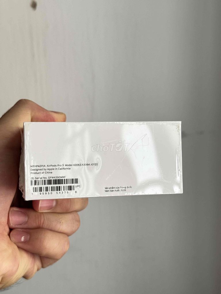 Apple AirPods Pro 3 Mới 100% nguyên seal. Mua bán Tivi, Âm thanh tại Thành phố Buôn Ma Thuột Đắk Lắk được đăng bởi Nguyễn Hoàng hình 1
