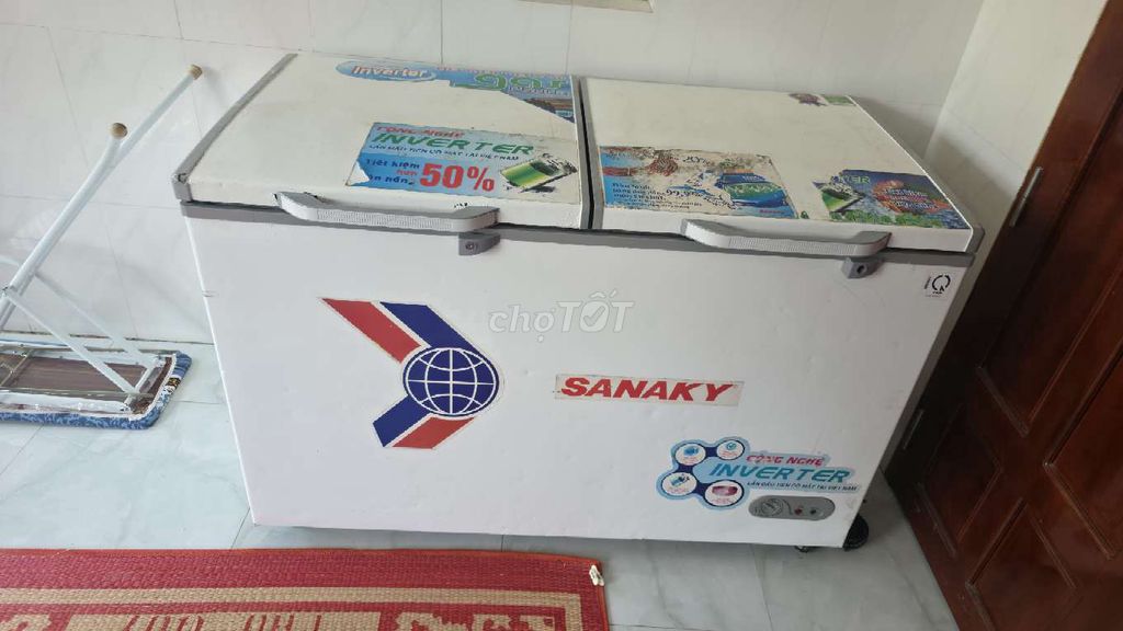 Tủ đông Sanaky Inverter 500 lít. Mua bán Tủ lạnh tại Thành phố Mỹ Tho Tiền Giang được đăng bởi HÀNG QUA SỬ DỤNG hình 1