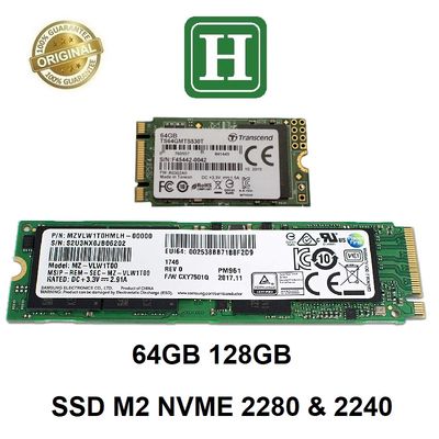 Ổ cứng SSD M2 PCIe NVMe 64GB 128GB (2280 & 2240)