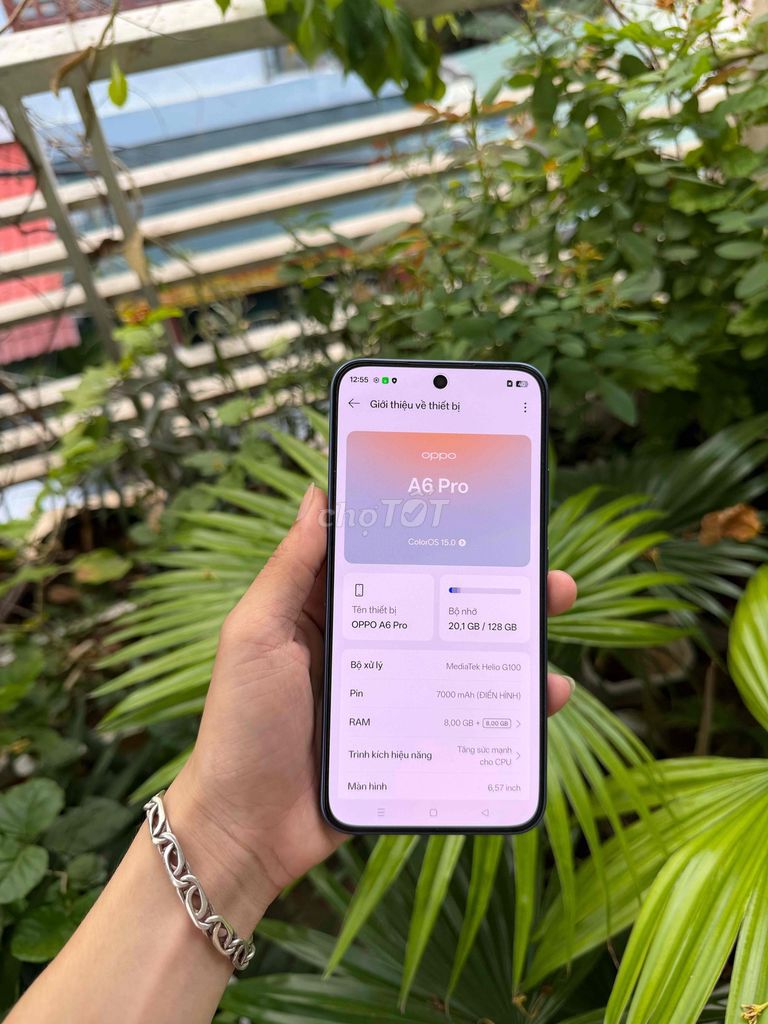 Oppo A6 Pro ram8/128gb còn bảo hành TGDD 7 tháng. Mua bán Điện thoại tại Thành phố Thủ Đức Tp Hồ Chí Minh được đăng bởi Nguyễn Duy hình 1