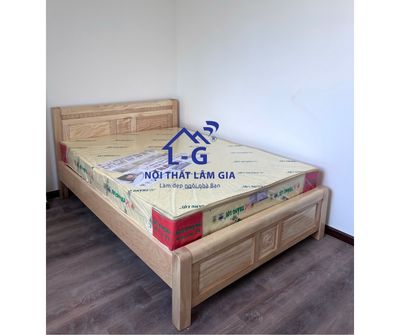 GIƯỜNG GỖ=GIƯỜNG GỖ-GIƯỜNG GỖ+GIƯỜNG GỖ-GIƯỜNG GỖ. Mua bán Giường, chăn ga gối nệm tại Thành phố Thủ Dầu Một Bình Dương được đăng bởi NỘI THẤT LÂM GIA PHÁT 