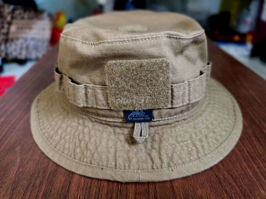 Mũ bucket Helikon vải nâu size M