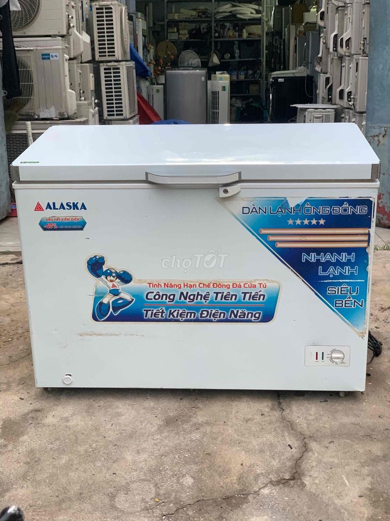 Tủ Đông Alaska 300lit Mới 90% Tiết kiệm Điện