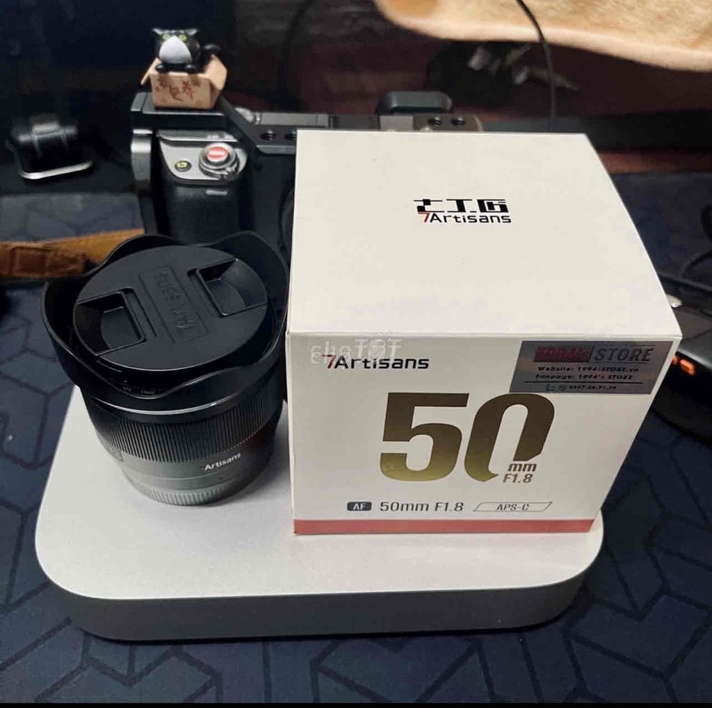 Lens Sony 7Artisans AF 50mm F1.8 Đen. Mua bán Máy ảnh, Máy quay tại Quận Ninh Kiều Cần Thơ được đăng bởi Châu Đỗ hình 1