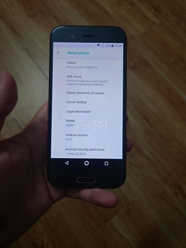 Sharp Aquos R dùng tốt . Mua bán Điện thoại tại Quận Long Biên Hà Nội được đăng bởi Nguyễn  hình 1