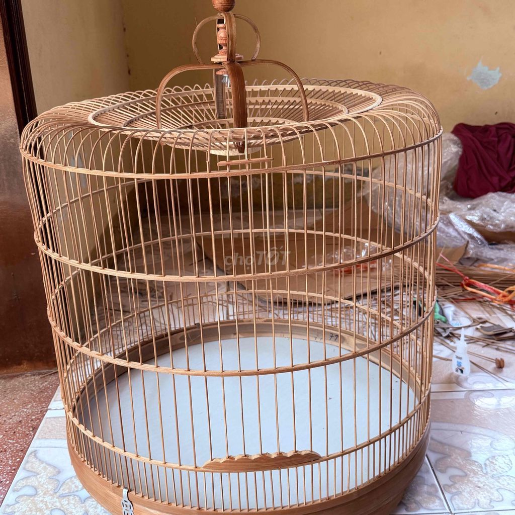 Lồng chim Tre Nâu 90 nan Mới. Mua bán Phụ kiện, Thức ăn, Dịch vụ tại Quận Sơn Trà Đà Nẵng được đăng bởi chau hình 1