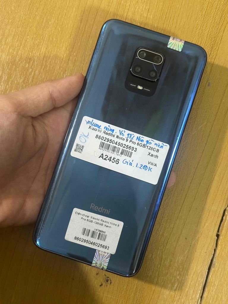 Redmi Note 9 Pro 6/128Gb. Zin Nguyên. Mua bán Điện thoại tại Thành phố Thủ Đức Tp Hồ Chí Minh được đăng bởi Hiếu hình 1