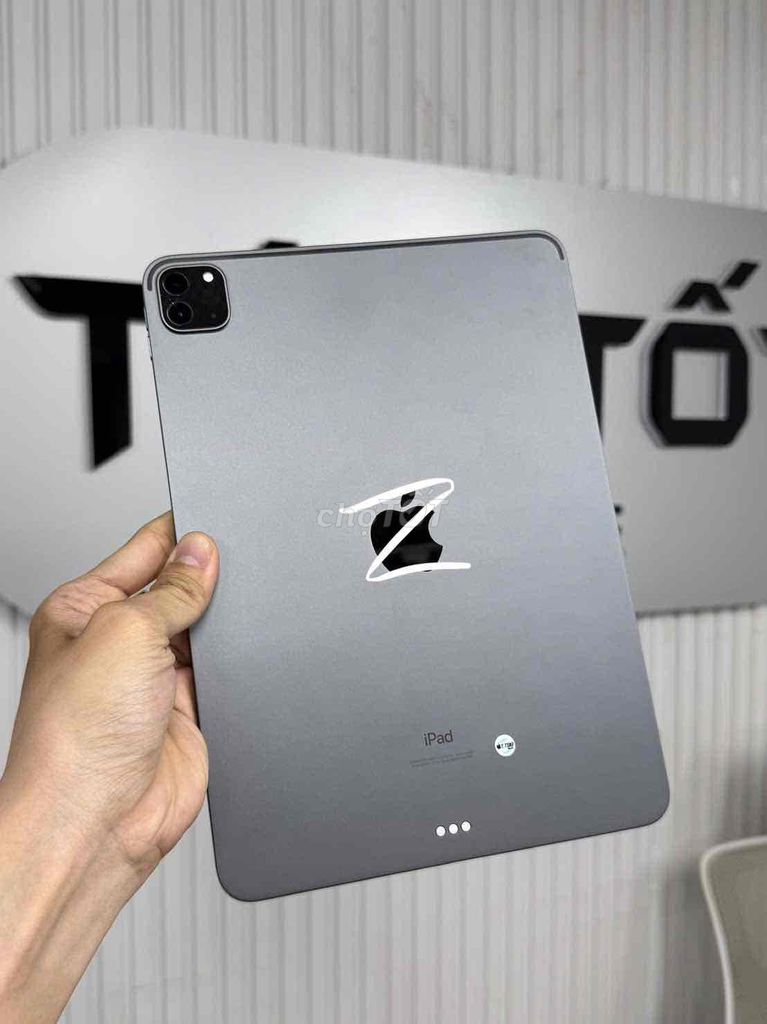 Apple iPad Pro M1 11 inch 128GB Wifi Xám 99% P100%. Mua bán Máy tính bảng tại Quận 10 Tp Hồ Chí Minh được đăng bởi Táo Tốt Apple  hình 1