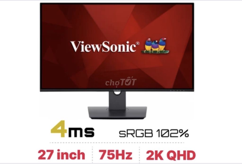 Màn hình ViewSonic VX2780-2K-SHDJ 27 inch