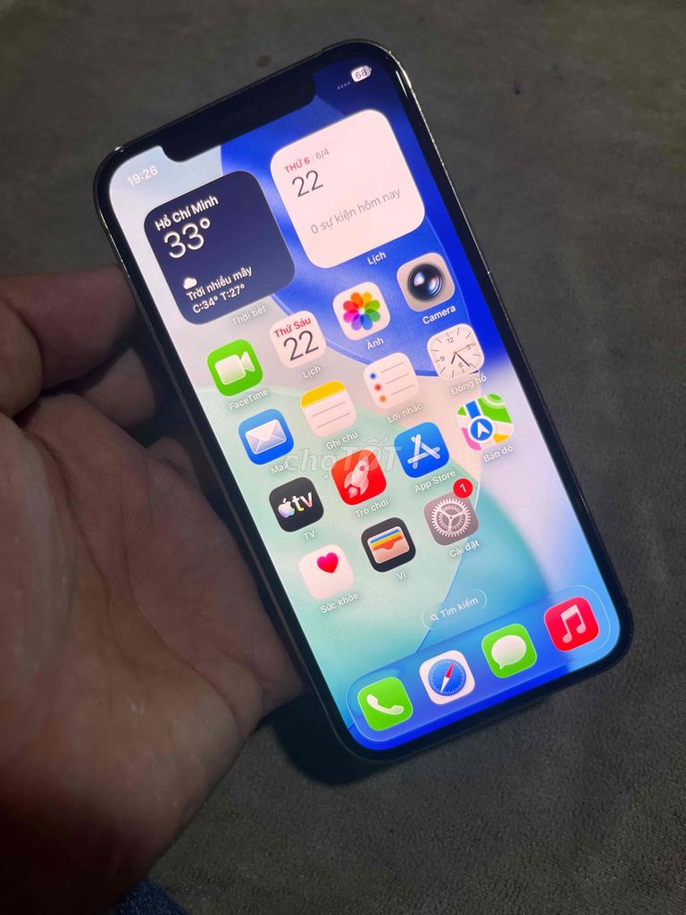 iPhone 12 Pro 256GB màn  zin đóm nực xíu góc.. Mua bán Điện thoại tại Quận Tân Phú Tp Hồ Chí Minh được đăng bởi Cầm đồ Anh Quốc  hình 1