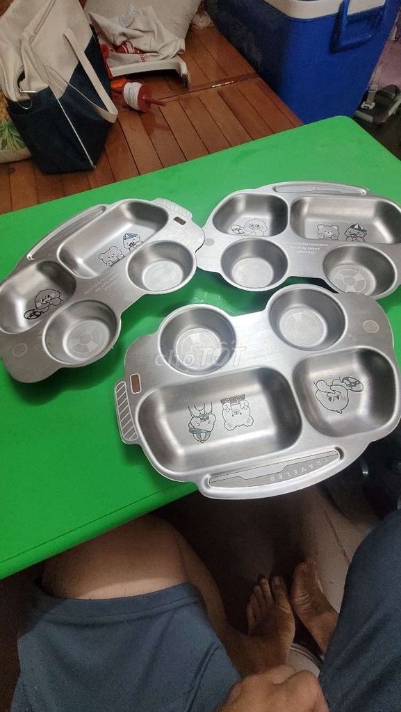 Khay thức ăn Inox 304 free ship. Mua bán Dụng cụ nhà bếp tại Thị xã Phú Mỹ Bà Rịa - Vũng Tàu được đăng bởi Văn Tú hình 1