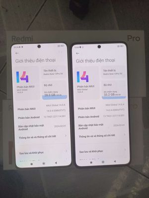Xiaomi note 13 pro 5G 8-128 và 8-256 và 12-256