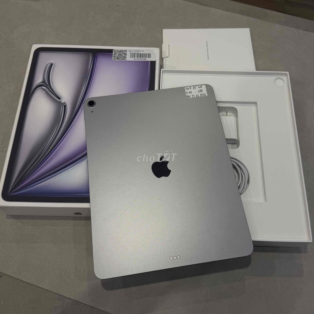 iPad Air7 M3 13in 128GB giá rẻ cho ae trải nghiệm. Mua bán Máy tính bảng tại Quận Đống Đa Hà Nội được đăng bởi đức phạm hình 1