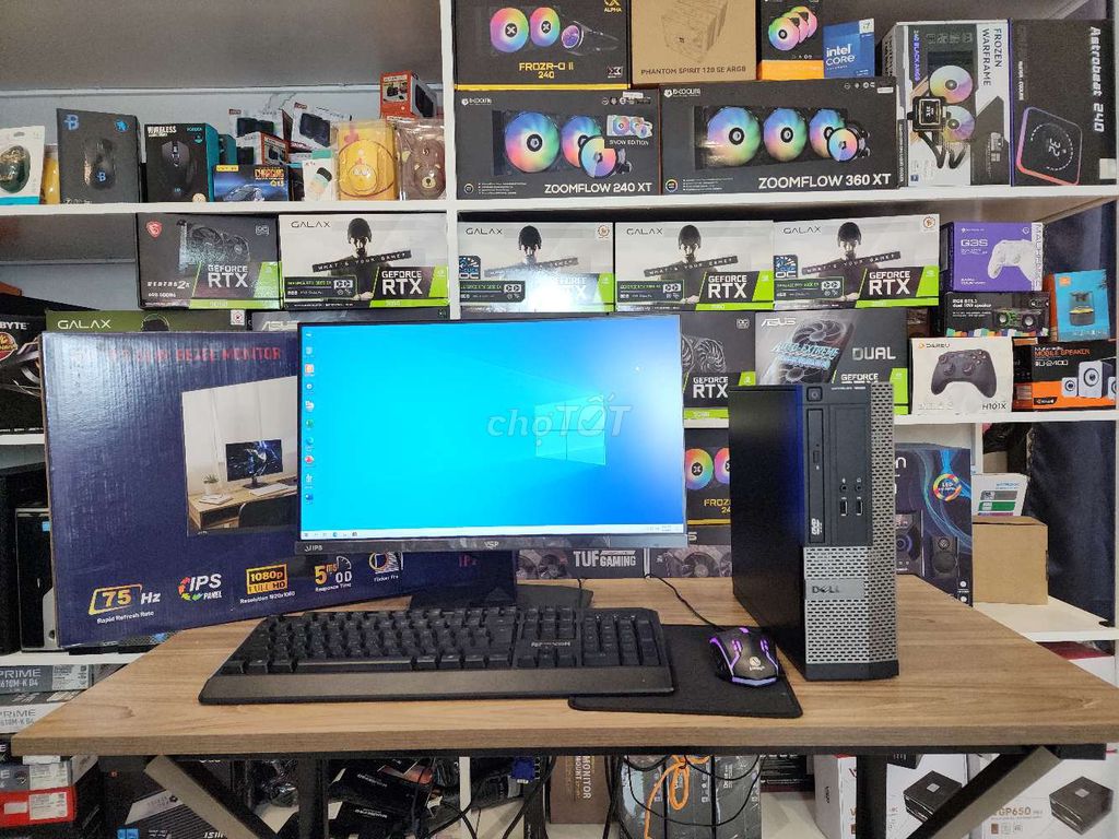 Bộ PC-DELL/i5,ram8G,SSD,Màn 22in New,có WiFi mạnh.. Mua bán Máy tính để bàn tại Thành phố Thủ Đức Tp Hồ Chí Minh được đăng bởi MINH SÀI GÒN COMPUTER THỦ ĐỨC hình 3