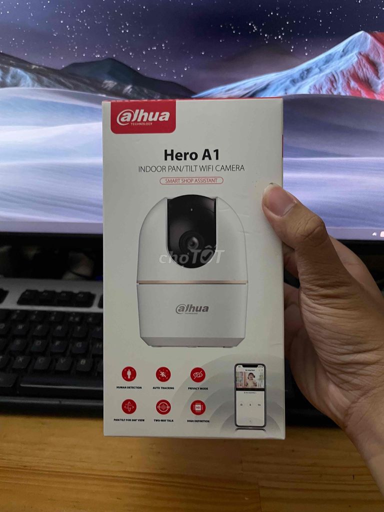 Camera IP Dahua H3AE 3MP Trắng. Mua bán Máy ảnh, Máy quay tại Thành phố Thủ Đức Tp Hồ Chí Minh được đăng bởi Phan Ngô Khôi Nguyên hình 1