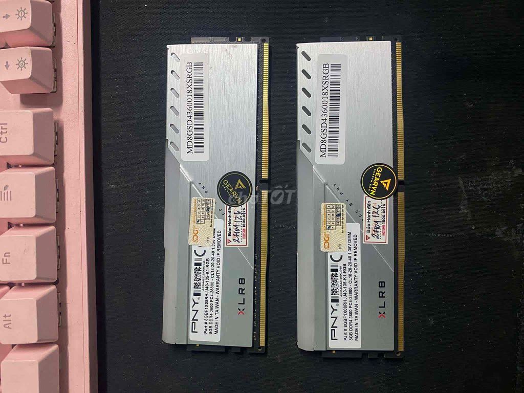 Nâng cấp pass ram rgb 8x2 bus 3600