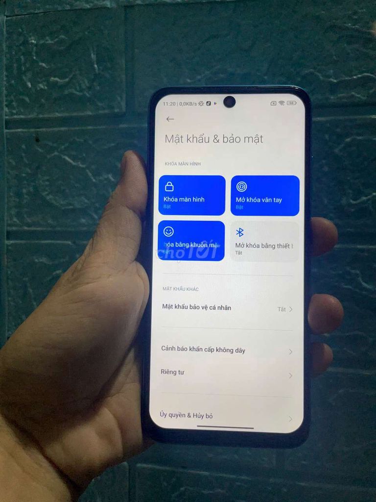 Xiaomi Redmi 10 4GB 128GB Xanh. Mua bán Điện thoại tại Huyện Trần Văn Thời Cà Mau được đăng bởi Thanh Hưng hình 1