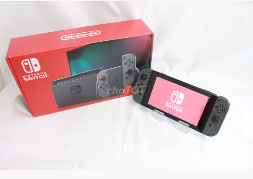 Nintendo Switch V2 Xám Hắc 256gb. Mua bán Thiết bị chơi game tại Huyện Hóc Môn Tp Hồ Chí Minh được đăng bởi Meomeo hình 1