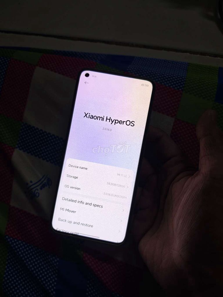 Xiaomi Mi 11 Lite 5G 8GB/128GB Vàng. Mua bán Điện thoại tại Huyện Hóc Môn Tp Hồ Chí Minh được đăng bởi Tuấn Đồ Dõm hình 1