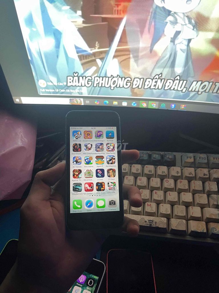 iPhone 5C cho anh em sưu tầm e cài sẵn full game. Mua bán Điện thoại tại Huyện Đông Anh Hà Nội được đăng bởi nhat long hình 1
