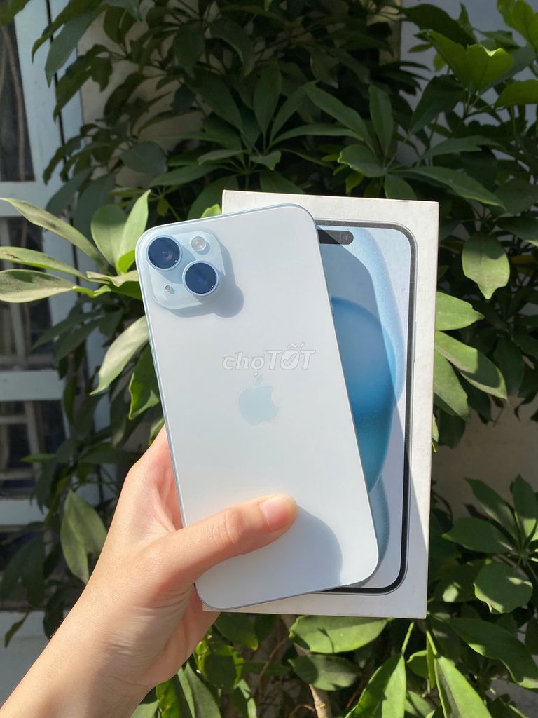 iPhone 15 Plus Blue 128 VN BH T8.2026. Mua bán Điện thoại tại Quận Tân Bình Tp Hồ Chí Minh được đăng bởi Đăng Khoa Store hình 1
