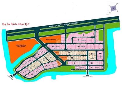Bán đât KDC mã lô All-40 Bách Khoa - P. Phú Hữu - Q9 (DT: 13,8 x32.5 =
