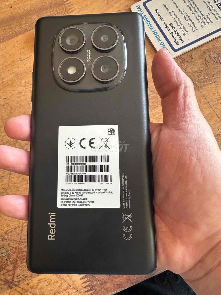 Xiaomi Redmi Note 14 Pro 256GB likenew. Mua bán Điện thoại tại Thị xã Phước Long Bình Phước được đăng bởi NHỰT CẦM ĐỒ hình 1