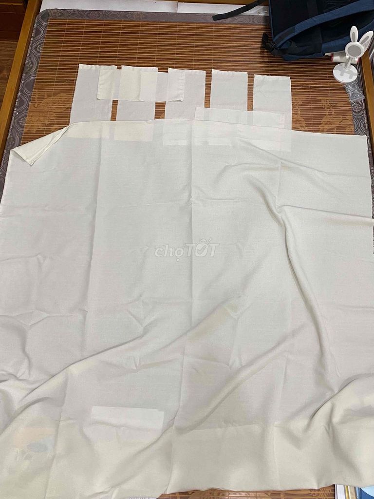 Vải may rèm Linen Trắng kem 1m6x70cm. Mua bán Đồ chuyên dụng, Giống nuôi trồng tại Quận 10 Tp Hồ Chí Minh được đăng bởi Mi Chanh hình 1