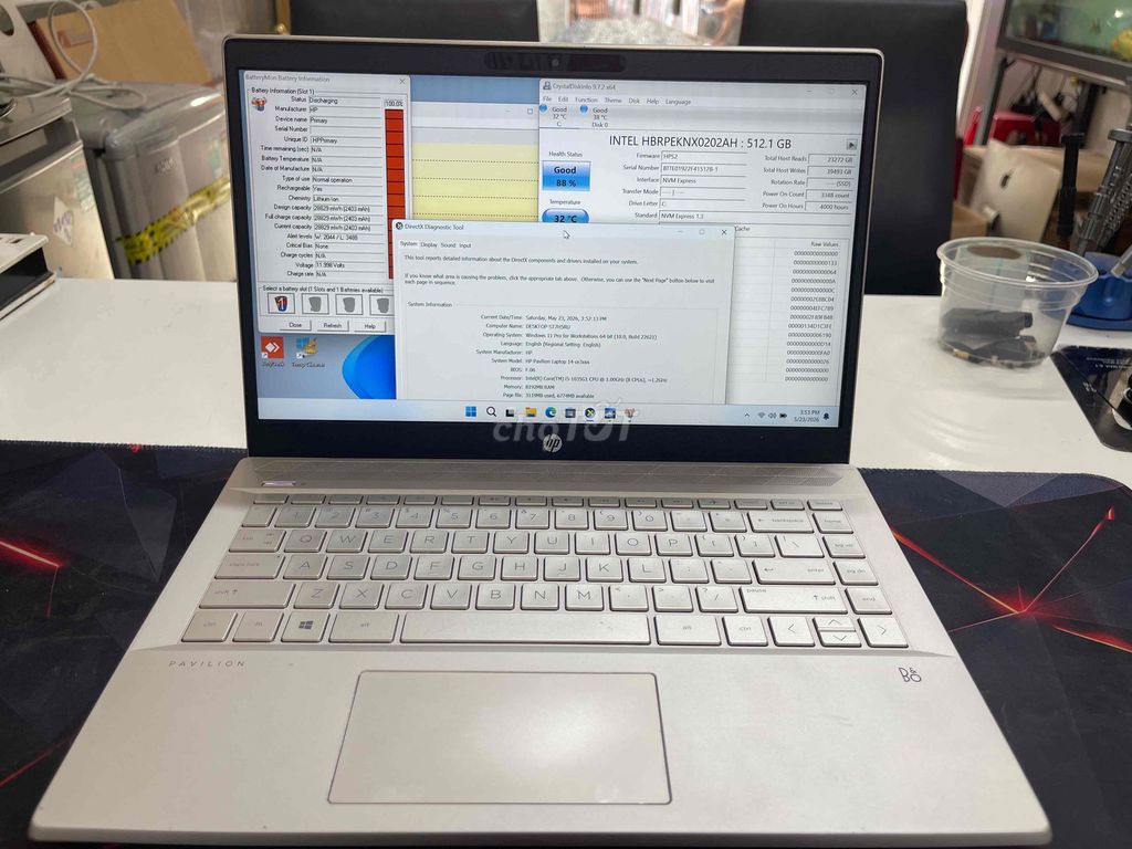 HP Pavilion 14 i5-10/8GB/512GB Vỏ Đẹp. Mua bán Laptop tại Quận Gò Vấp Tp Hồ Chí Minh được đăng bởi Chí Hướng Group  hình 1