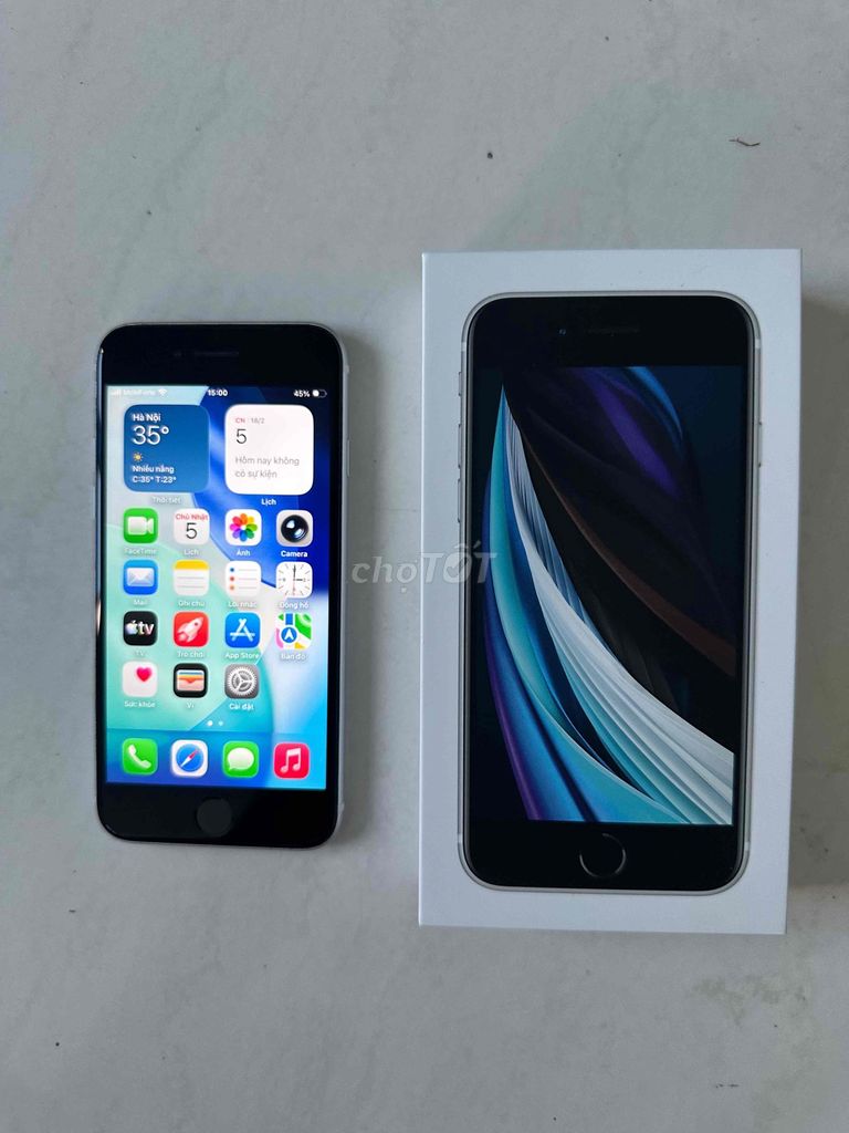 Apple iPhone SE 2020 64GB Trắng. Mua bán Điện thoại tại Quận Tân Bình Tp Hồ Chí Minh được đăng bởi BAO hình 1