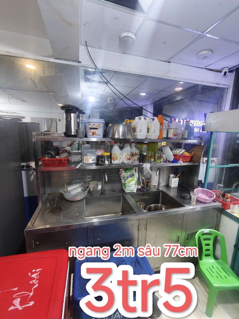 Kệ bếp Inox 2m x 77cm. Mua bán Tủ, kệ gia đình tại Quận Tân Phú Tp Hồ Chí Minh được đăng bởi Hoang Lam Phan Nguyen hình 1