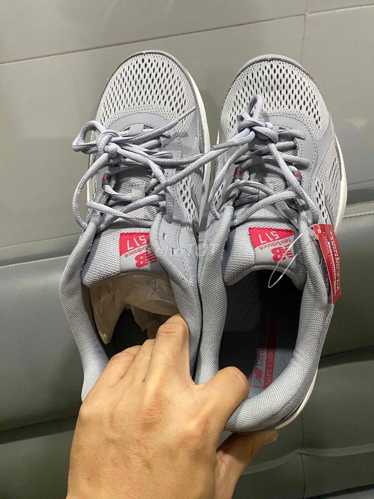 Giày thể thao New Balance 517 Nam Xám. Mua bán Giày dép tại Thành phố Sóc Trăng Sóc Trăng được đăng bởi Thành Đạt hình 1