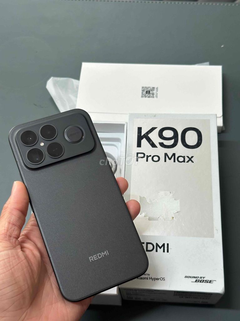 Xiaomi Redmi K90 Pro Max 12/256GB Đen fullbox 99. Mua bán Điện thoại tại Thành phố Đồng Xoài Bình Phước được đăng bởi Hoàng hải hình 1