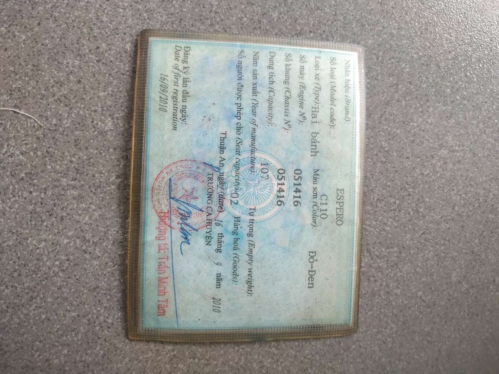 Honda Wave S 2010 Đỏ. Mua bán Xe máy tại Quận 12 Tp Hồ Chí Minh được đăng bởi LâmNguyên hình 9