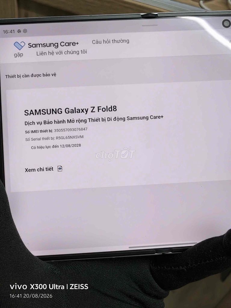 Samsung Galaxy Z Fold8 Tím Lavender. Mua bán Điện thoại tại Thành phố Đà Lạt Lâm Đồng được đăng bởi Lộc Lá Mô Bai hình 1