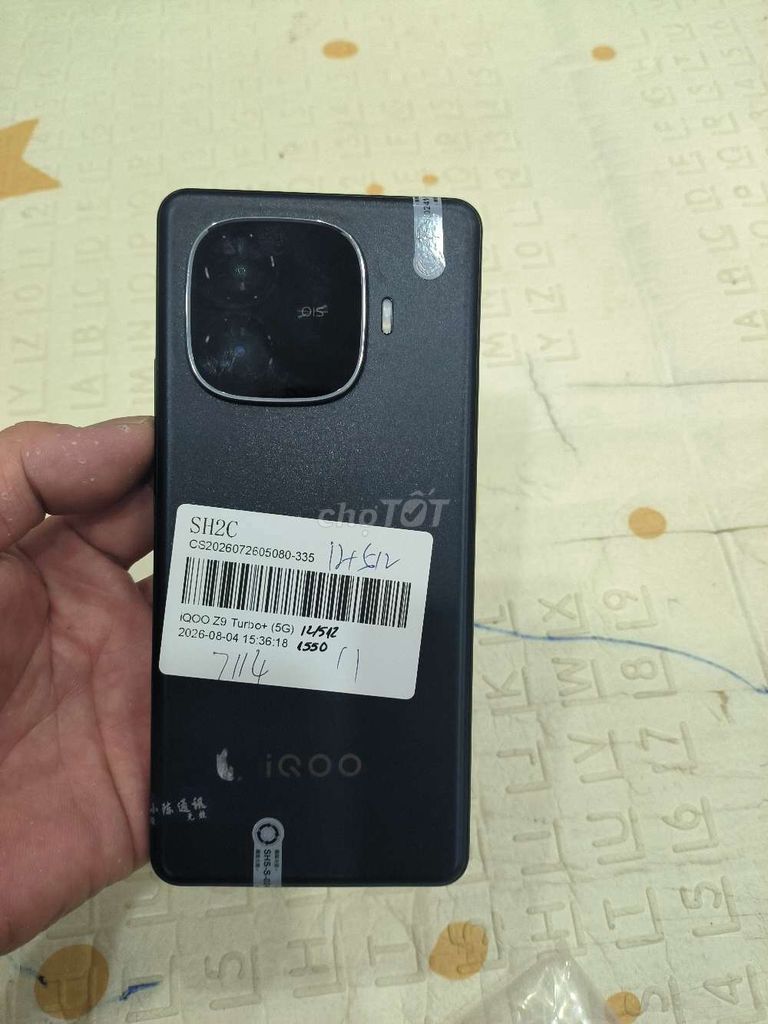 iQOO Z9 Turbo+ 12GB/512GB Đen. Mua bán Điện thoại tại Quận Hoàng Mai Hà Nội được đăng bởi Nguyennoi hình 1