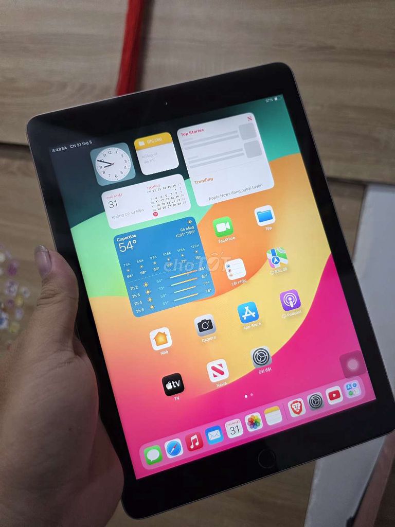 iPad Gen 6 64GB keng 99% full chức năng. Mua bán Máy tính bảng tại Quận 10 Tp Hồ Chí Minh được đăng bởi Thắng GFT hình 1